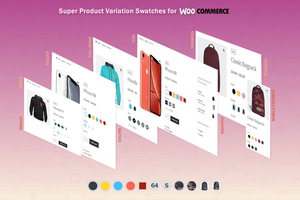 用于Woomerce的超级产品变异样本