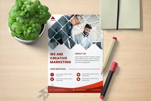 商业营销传单模板