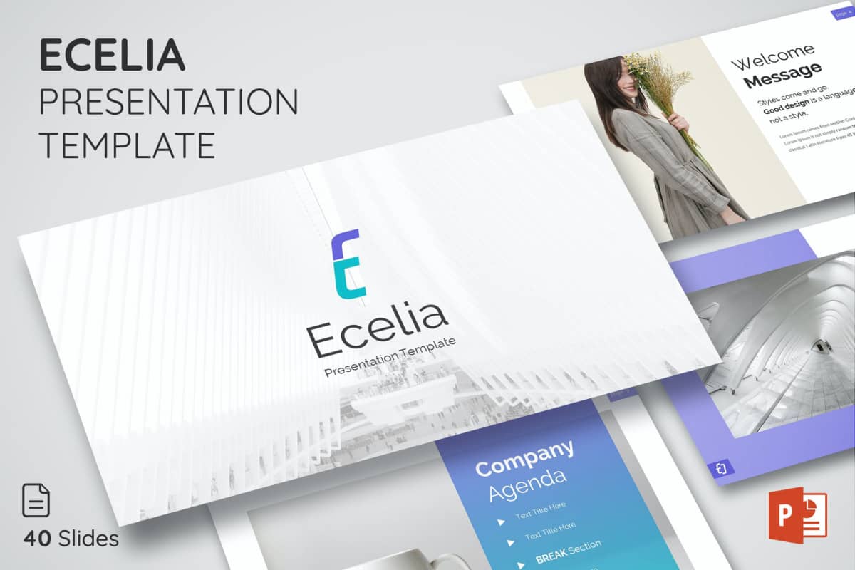 Ecelia-Powerpoint演示模板
