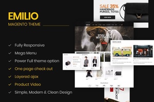 Emilio – 电商多用途 WordPress主题