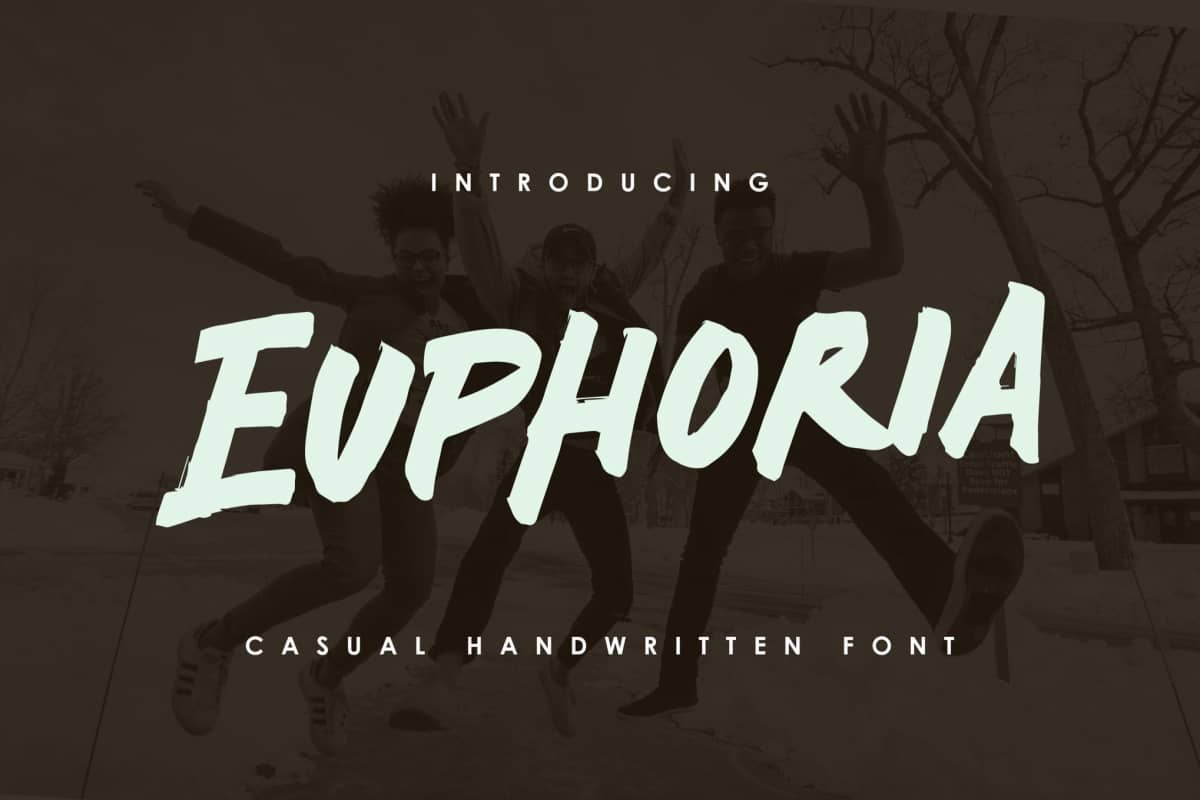 Euphoria – Casual Handwritten Font