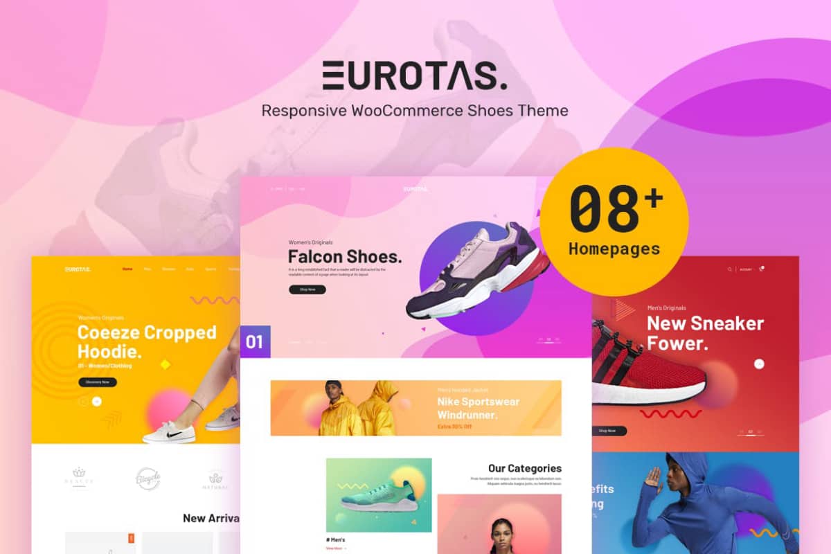 Eurotas – 干净极简 WooCommerce 主题