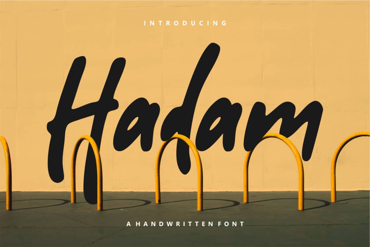Hadam – Handwritten Font