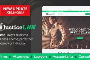 JusticeLAW -律师和顾问主题