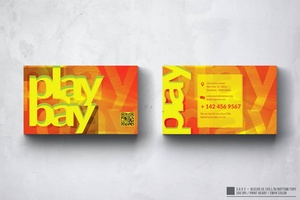 PlayBay 俱乐部名片设计