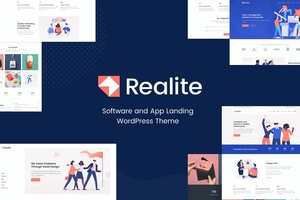 Realite 应用着陆页 WP 主题